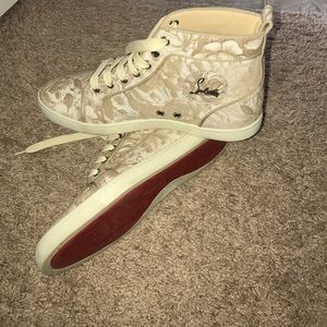Authentic Christian Louboutin High top sneakers