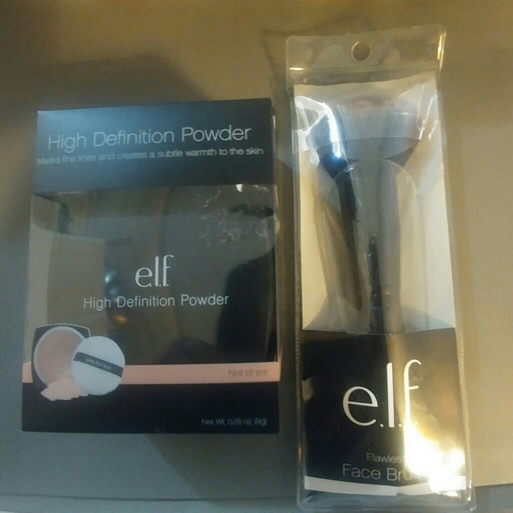 ELF HIGH DEFINITION POWDER & FACE BRUSH