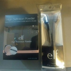 ELF HIGH DEFINITION POWDER & FACE BRUSH