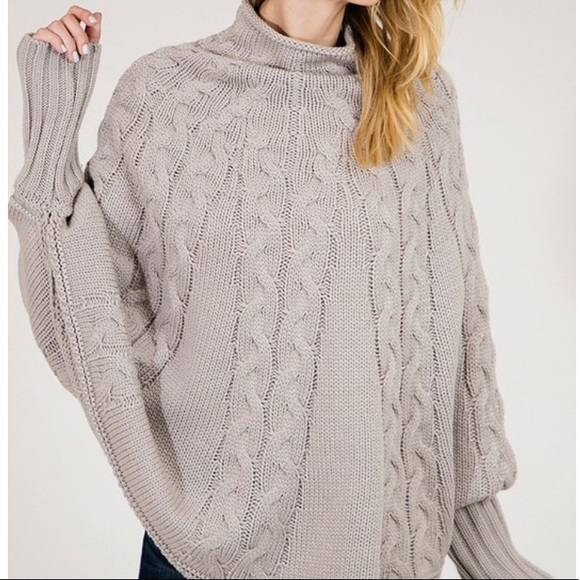 The Kori Knit Cape - Picture 6 of 8