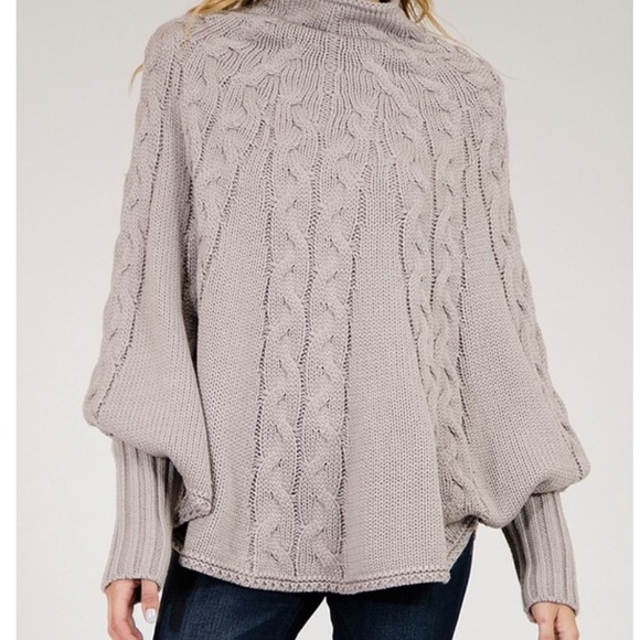 The Kori Knit Cape - Picture 8 of 8