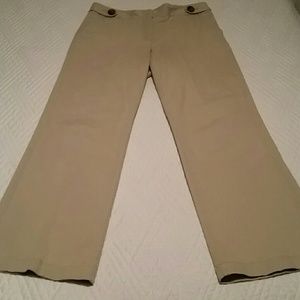 EUC Talbots Stretch Khakis. Sz. 12 ☆