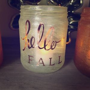 Fall Tea Light Holders! Set of 3