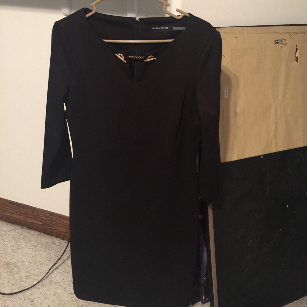Black sassy yet professional dress