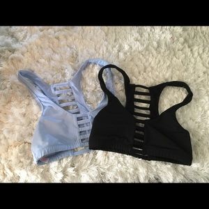 2 Victoria Secret PINK ladder sports bras!!