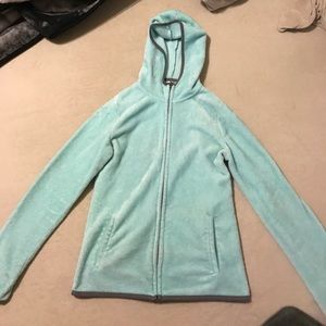 Light Blue Fleece Jacket