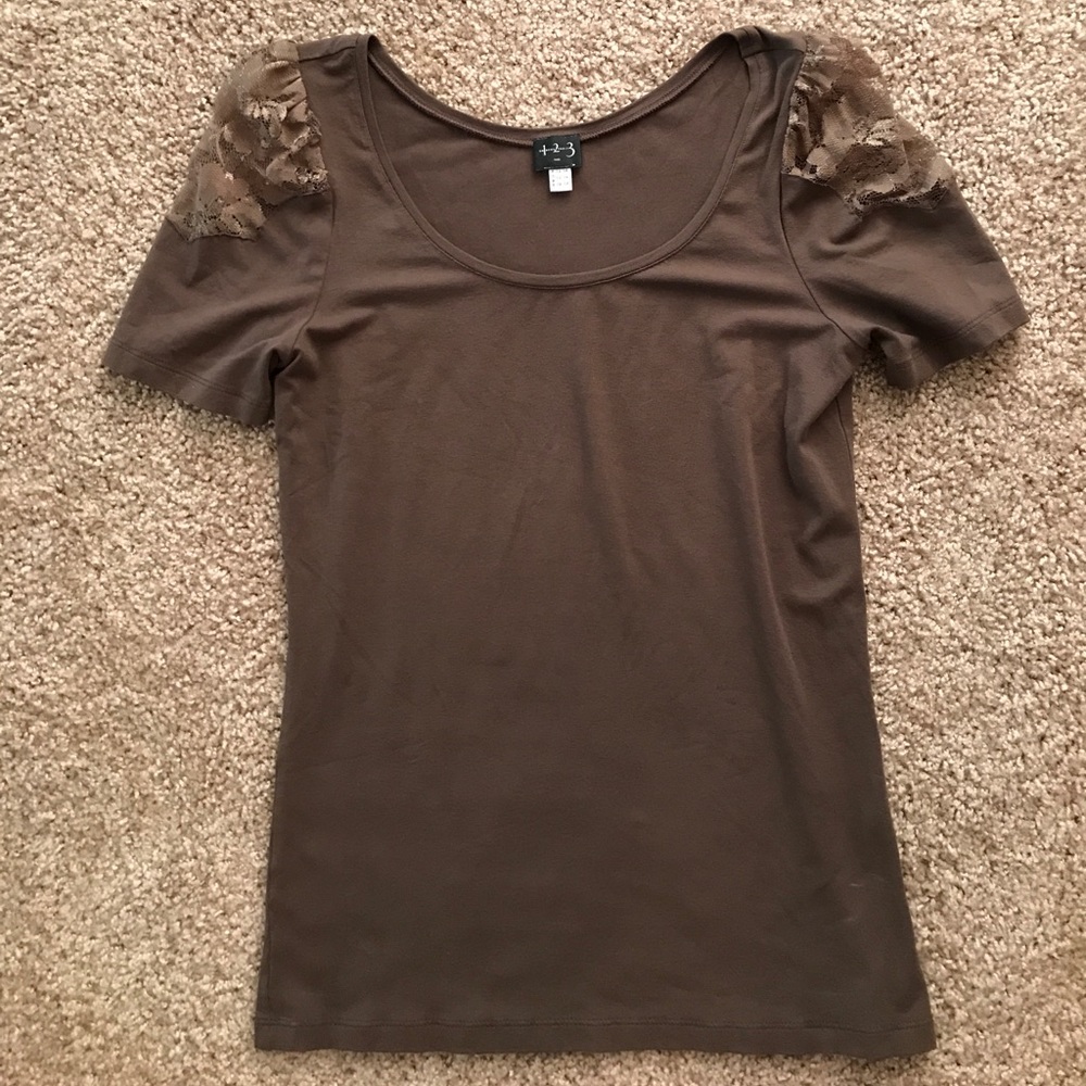 Olive Lace Moto shoulder