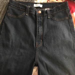 High Waisted Jeans (SHORT)