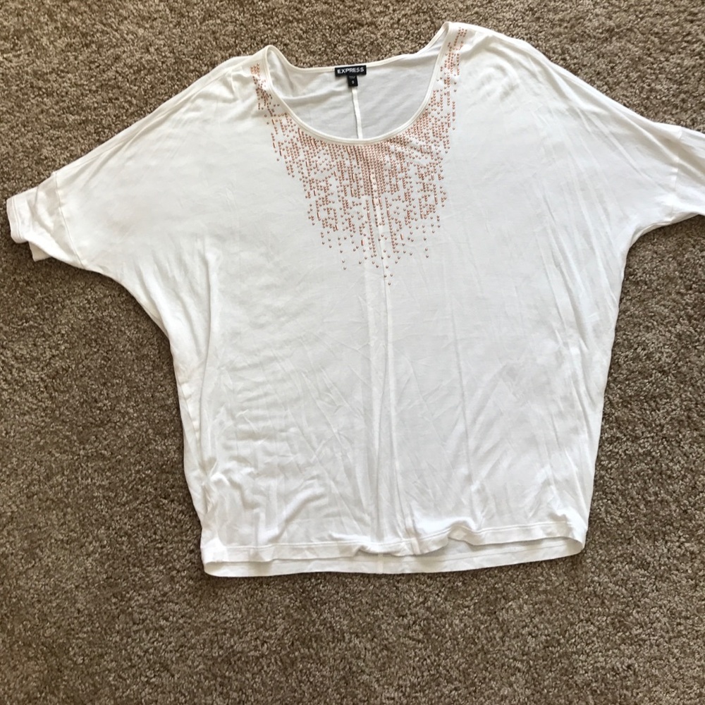 Relaxed fit rose gold detail