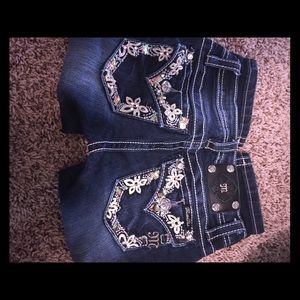 Girls miss me capris