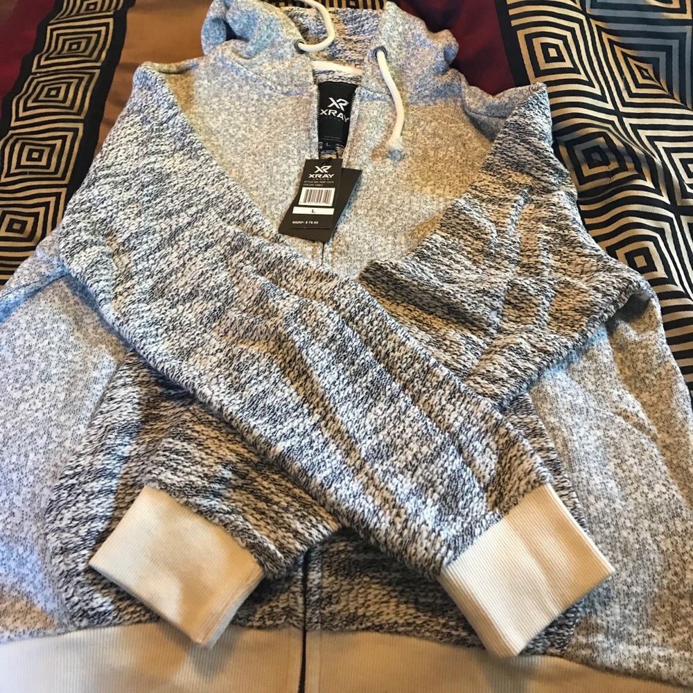 Cotton hoodie jacket by X-ray jeans