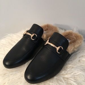 steve madden jill fur mules
