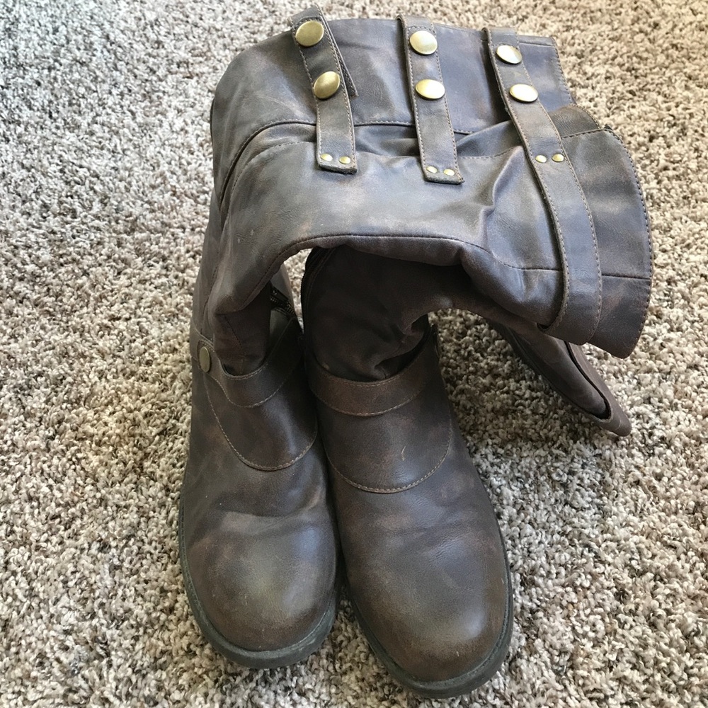 Tall Brown Boots