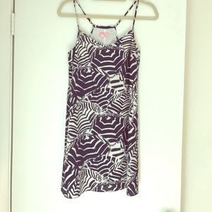 Lilly Pulitzer Dusk Strappy Silk Slip Dress