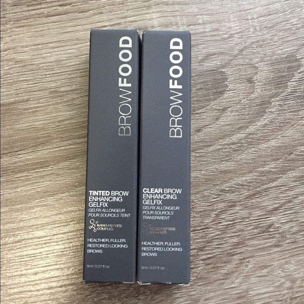 Brow Food Lash Tinted and Clear Brow Gelfix