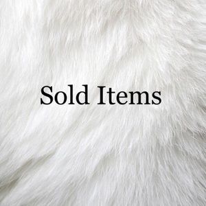 Sold items
