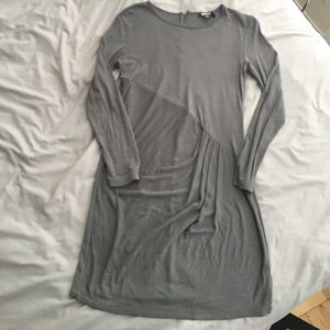[DKNY] Gray Long Sleeve Dress