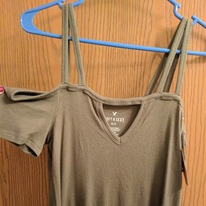 AE cold shoulder tee