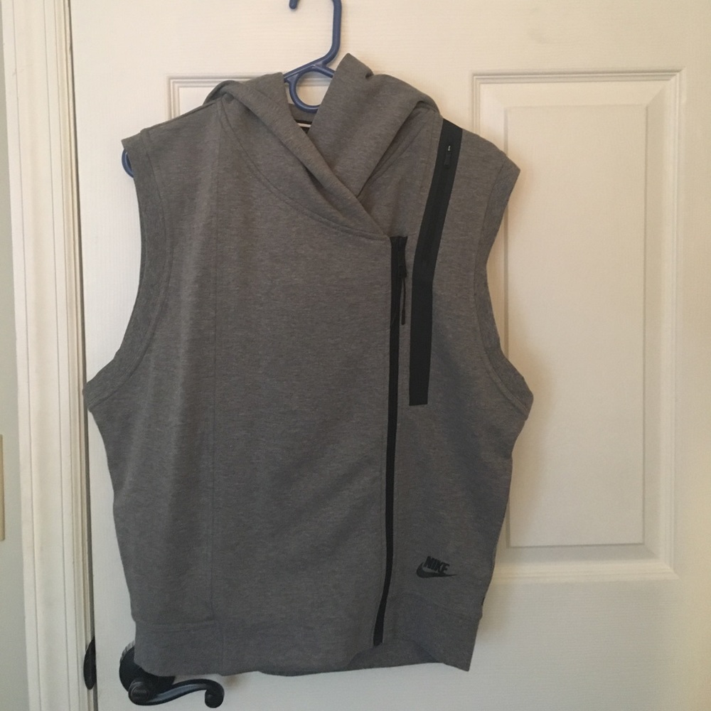Hooded Nike vest