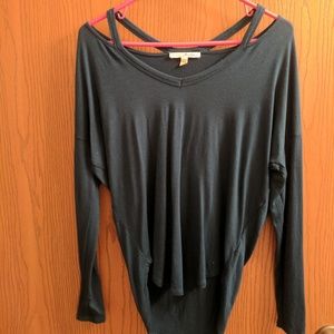 Express One Eleven Cold Shoulder shirt