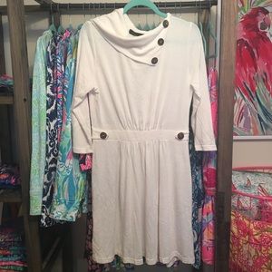 Off White Sweater Dress/Tunic Top