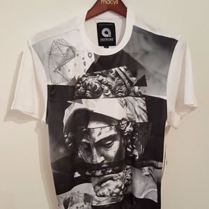 Akademiks Gorgon Sublimation Tee Men XL White