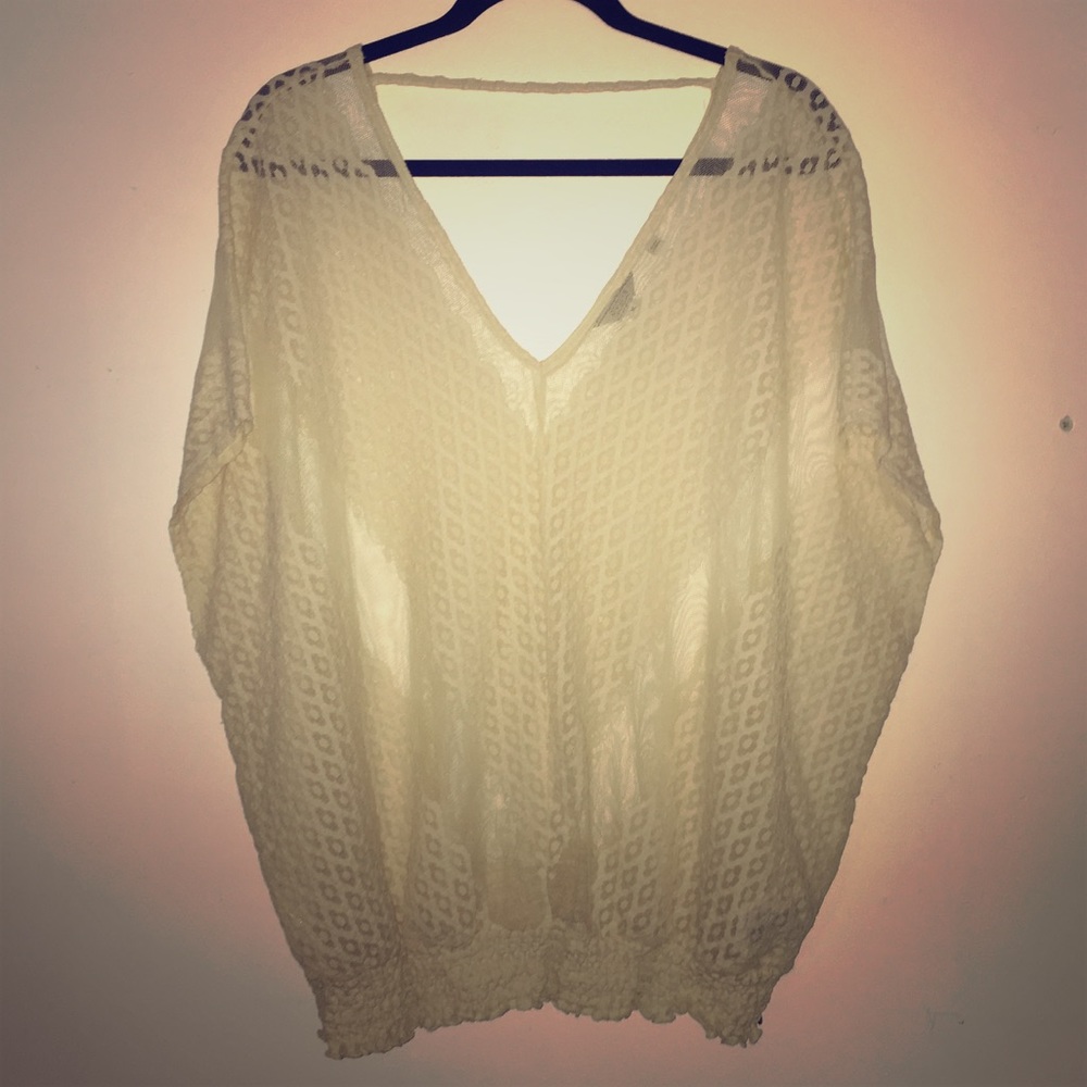 Guess Lace Flowy Top