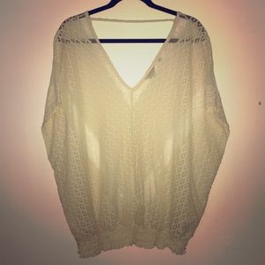 Guess Lace Flowy Top