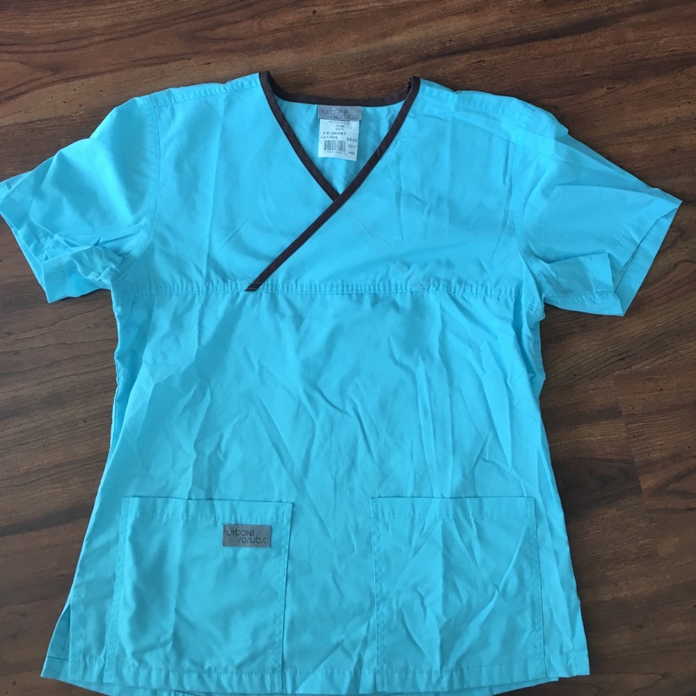 Urbane scrub top