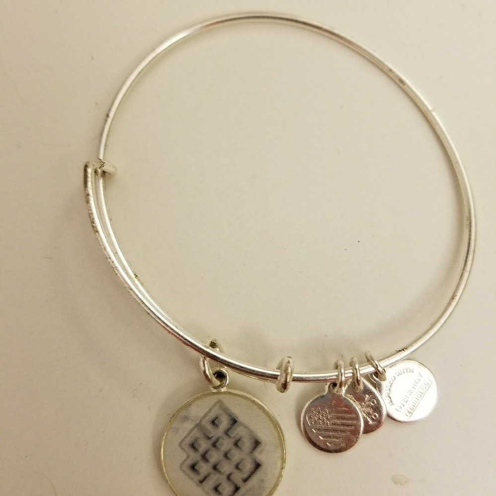 Alex and Ani Endless Knot Charm Bracelet