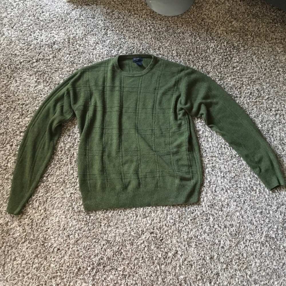 Green sweater
