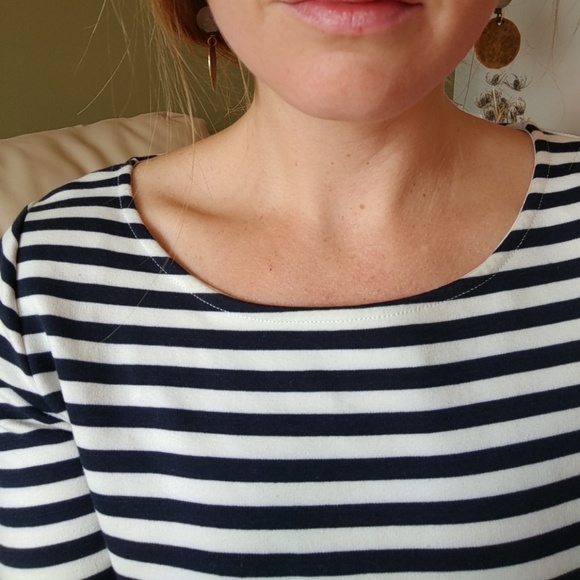 Anthro Striped Pocket Dress - Picture 3 of 4