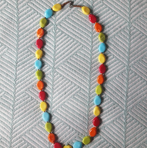 BEADED NECKLACE • LONG • PACSUN - Picture 2 of 4