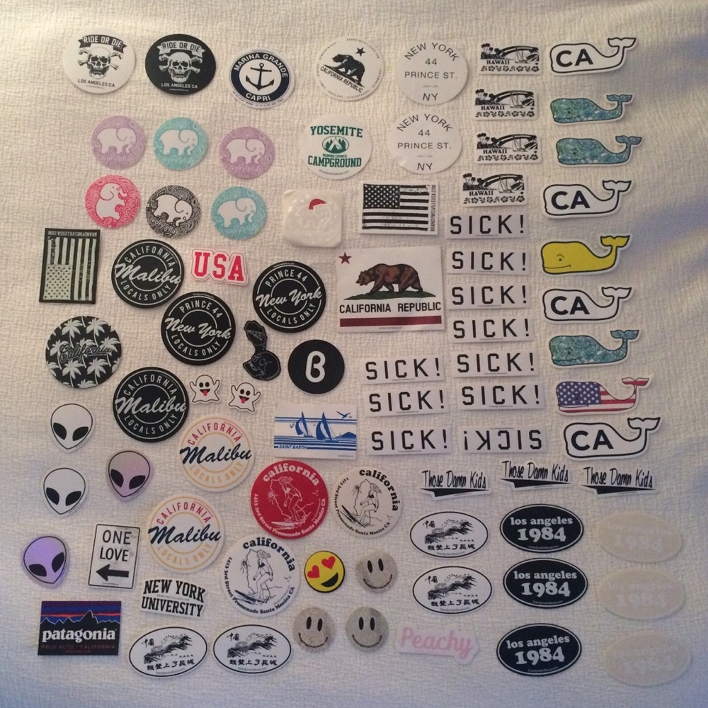 DO NOT BUY! brandy melville stickers