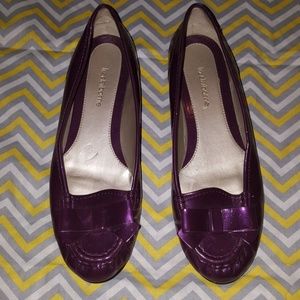 Liz Claiborne  pantient leather  Flats