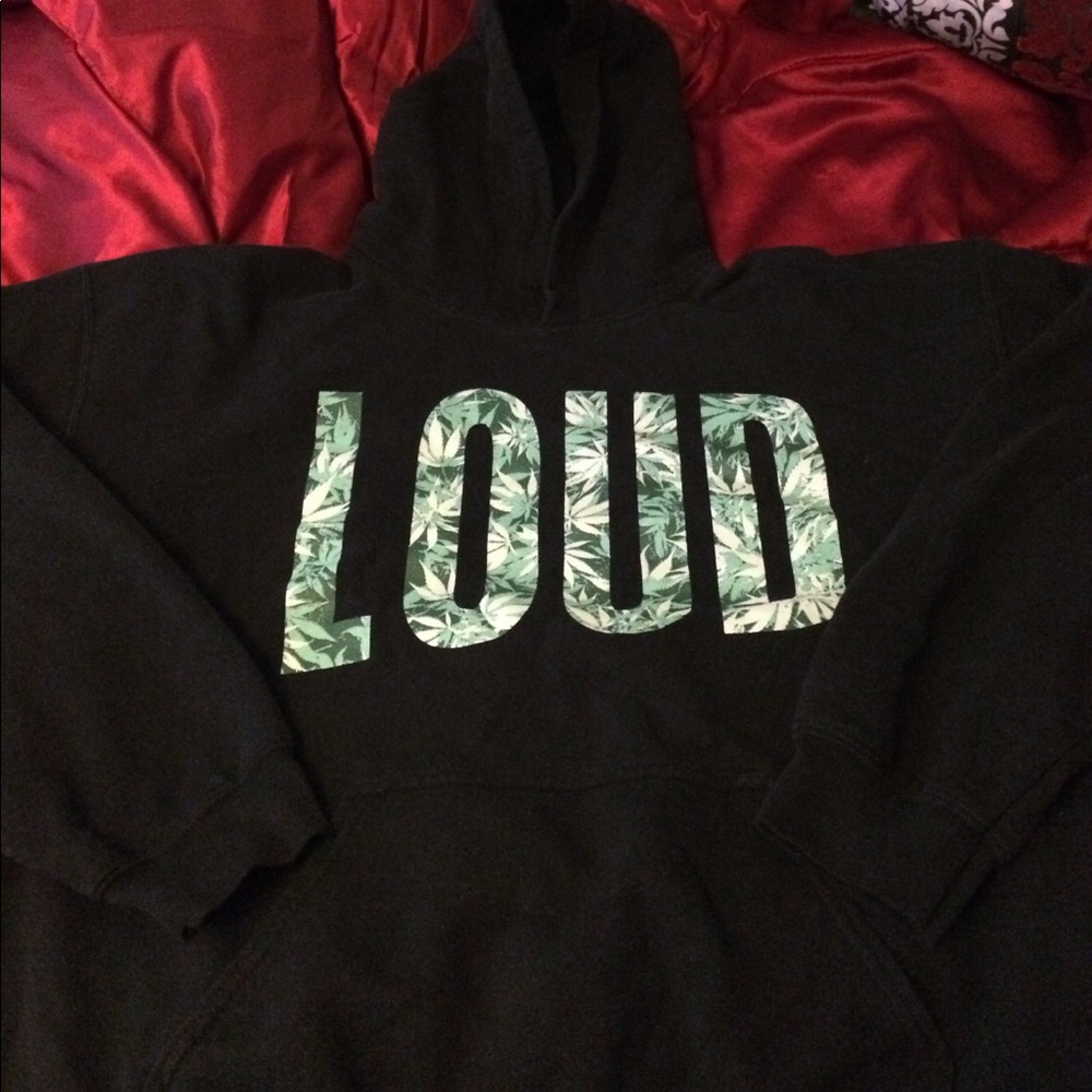 Men's hoodie LOUD
