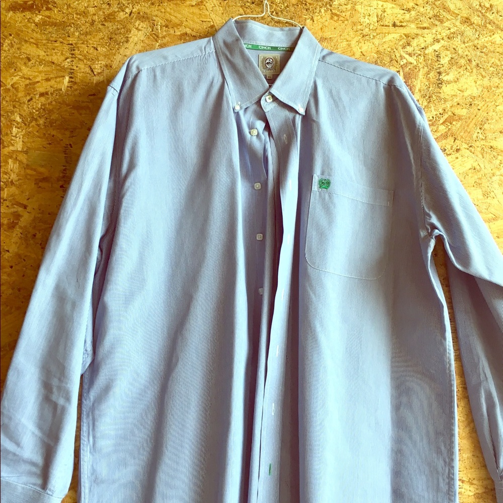 Cinch button up