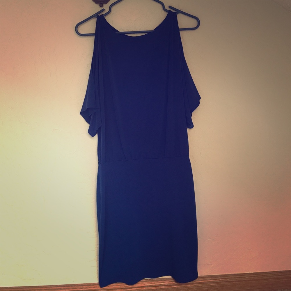 Moda International cold shoulder dress
