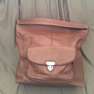 Banana republic Ginuwine Leather Shoulder Bag