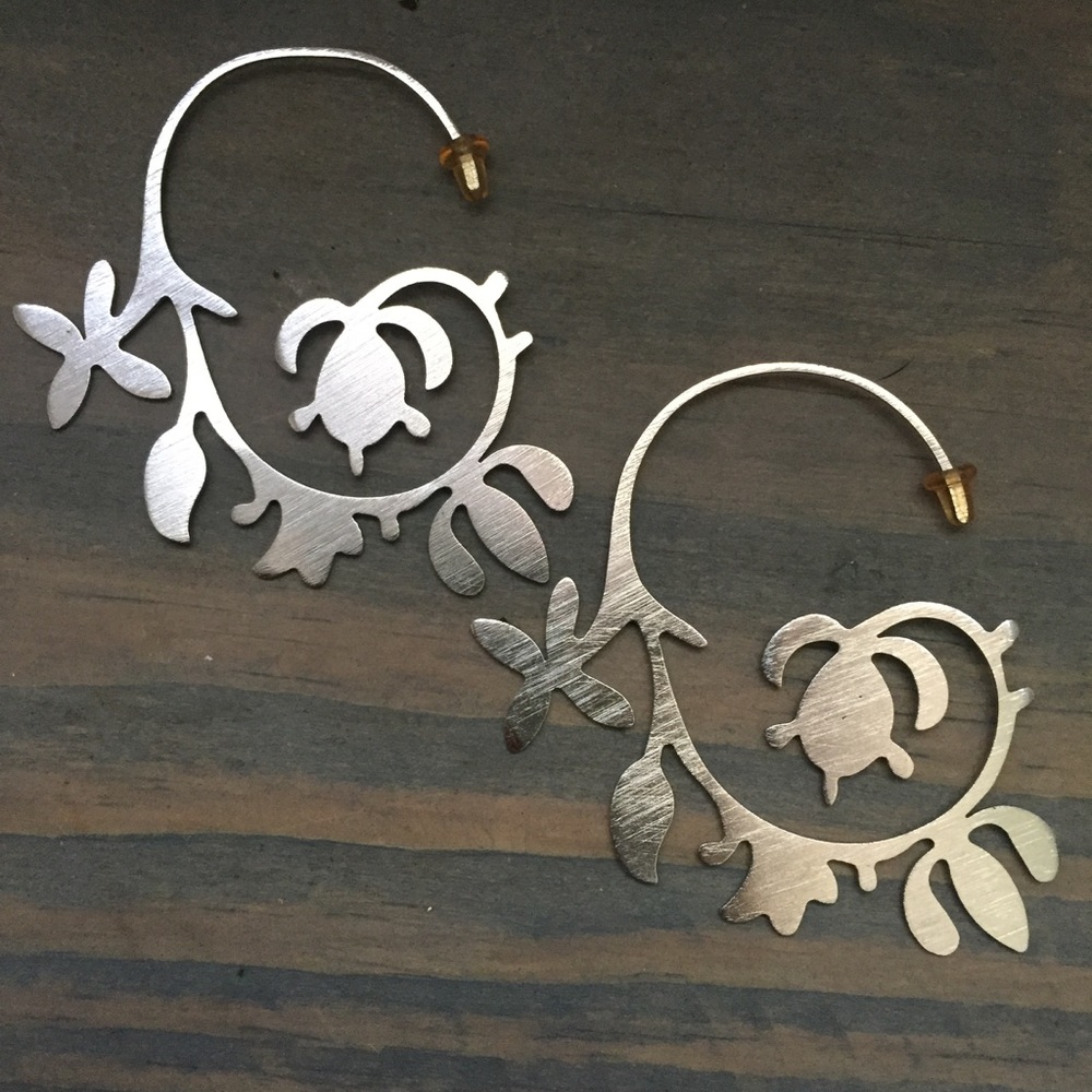Laser cut earrings