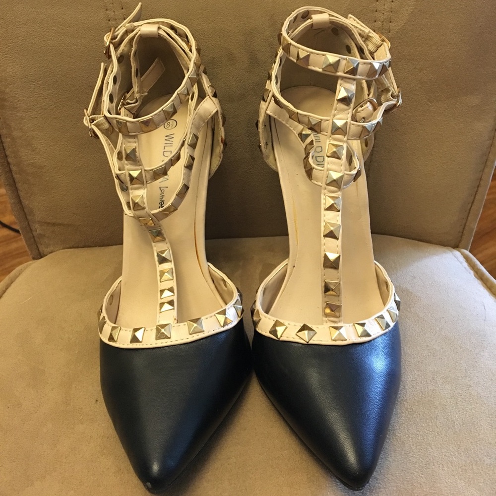 White Diva Lounge Heels