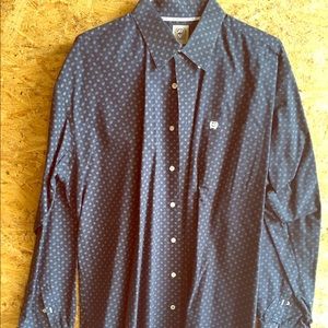 Cinch button up