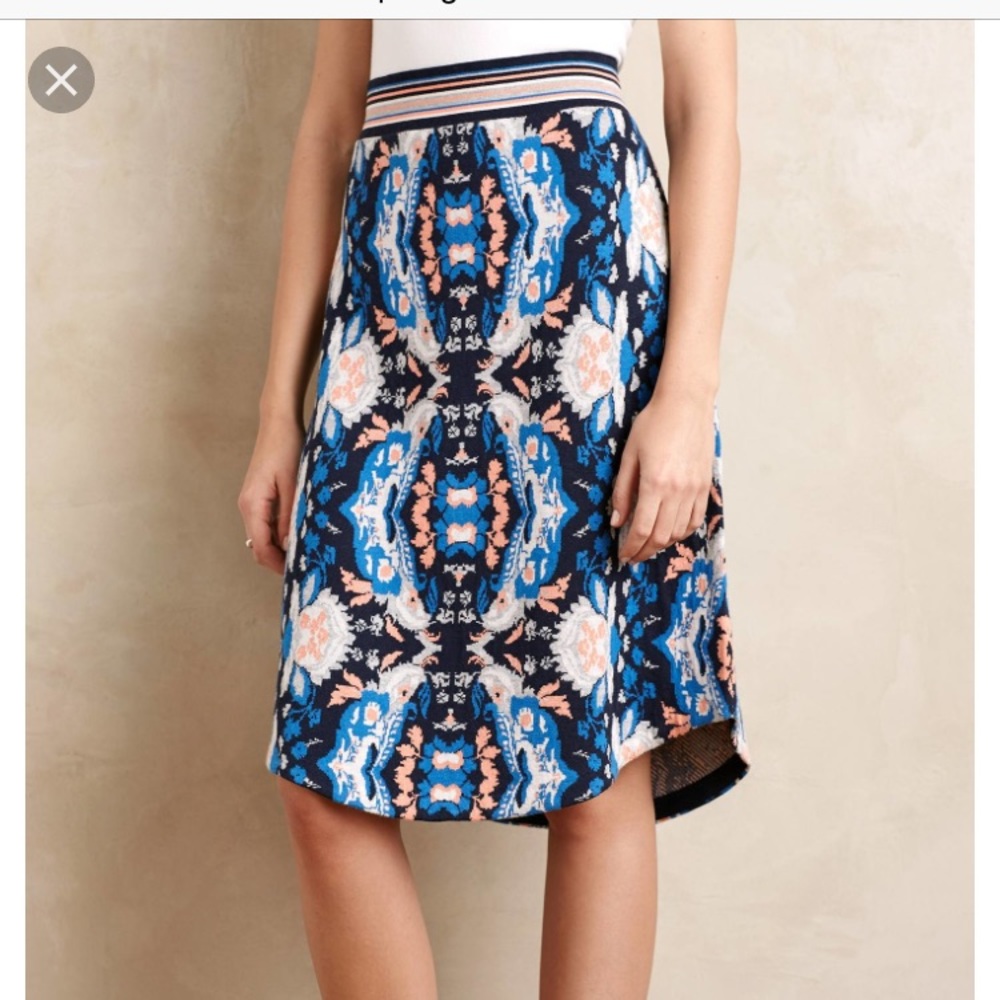Anthropologie Moth Antica Sweater Skirt
