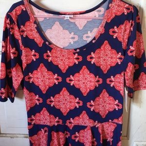 Brand new! LuLaRoe Nicole dress, size L
