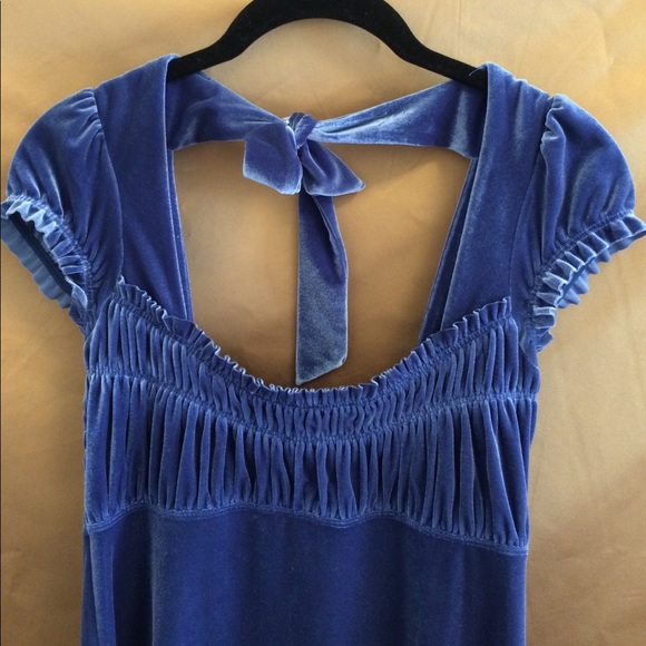 FREE PEOPLE fall Velvet dress, baby doll Size S - Picture 2 of 5