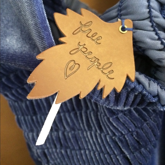 FREE PEOPLE fall Velvet dress, baby doll Size S - Picture 5 of 5