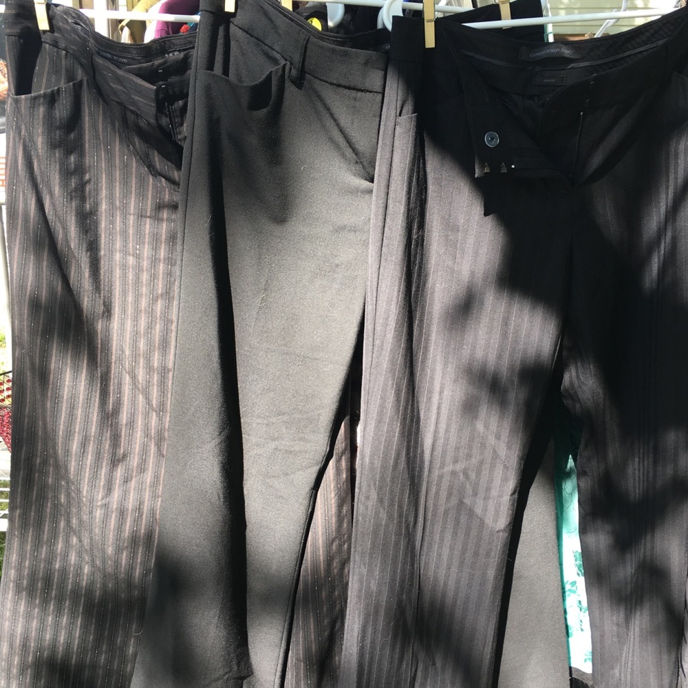 Express Design Studio Pant set of 3, size 6