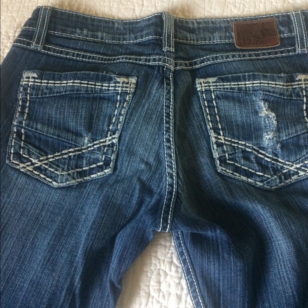 BKE Sabrina stretch bootcut jean.  Size 28X31
