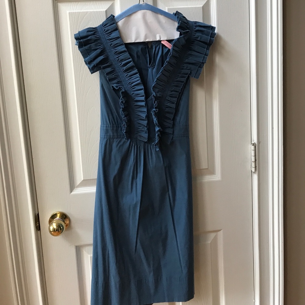 BCBG MAXAZRIA Blue Dress