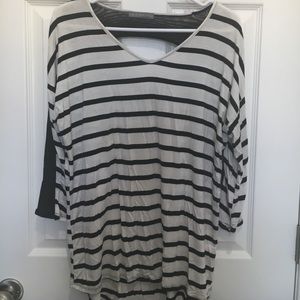 Blouse with a key hole back.